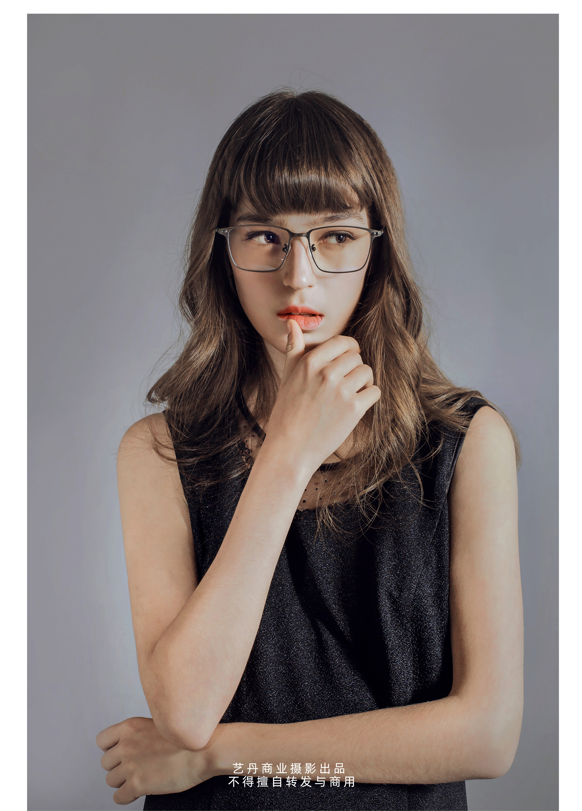 模特眼镜拍摄 - 复古人像集