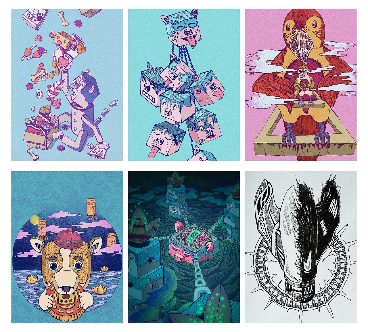 大白菜2018插画总结