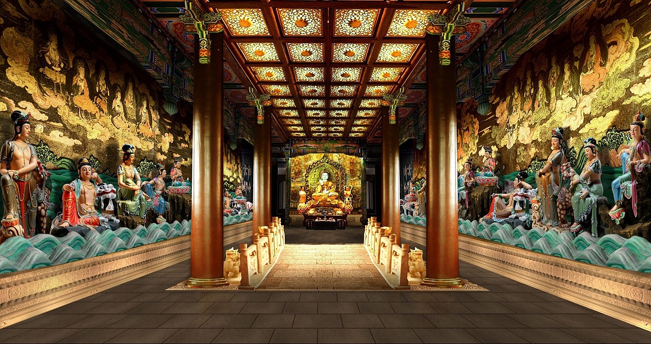 鸿恩寺（图ZMjcyOTc0NTUy） - 展陈设计 - 站酷设计师才大爷原创素材 - 站酷ZCOOL