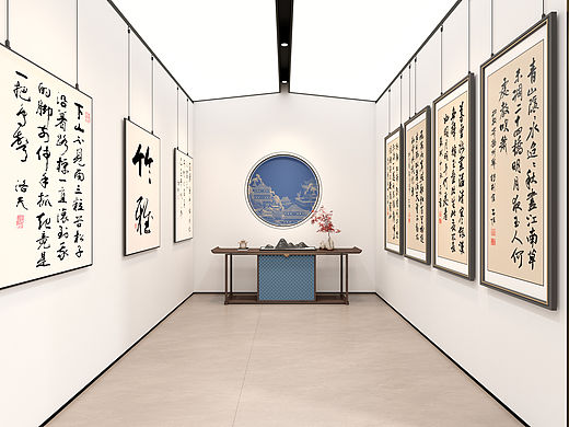 新中式别墅地下室（个人主页-ZNjU4ODg5NDQ=） - 家装设计 - 站酷设计师Raop原创素材 - 站酷ZCOOL
