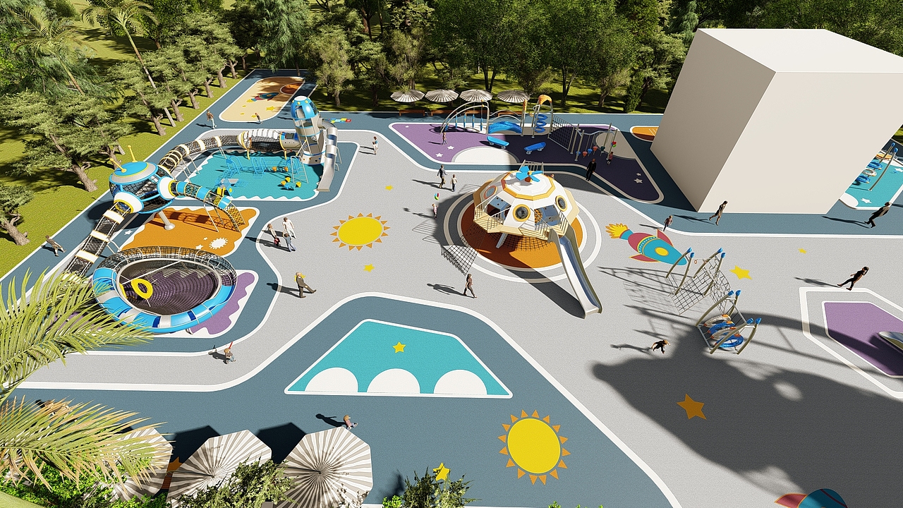 俄罗斯太空主题乐园（图ZMzI1MzQ3MDg0） - 景观设计 - 站酷设计师坏闹闹原创素材 - 站酷ZCOOL