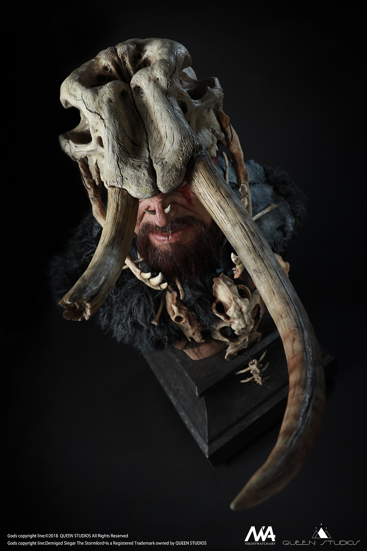 Queen Studios 原创作品：半神-风暴之王-齐格尔（图ZMTM3Njk0NDM2） - 手办/模玩 - 站酷设计师QueenStudios原创素材 - 站酷ZCOOL