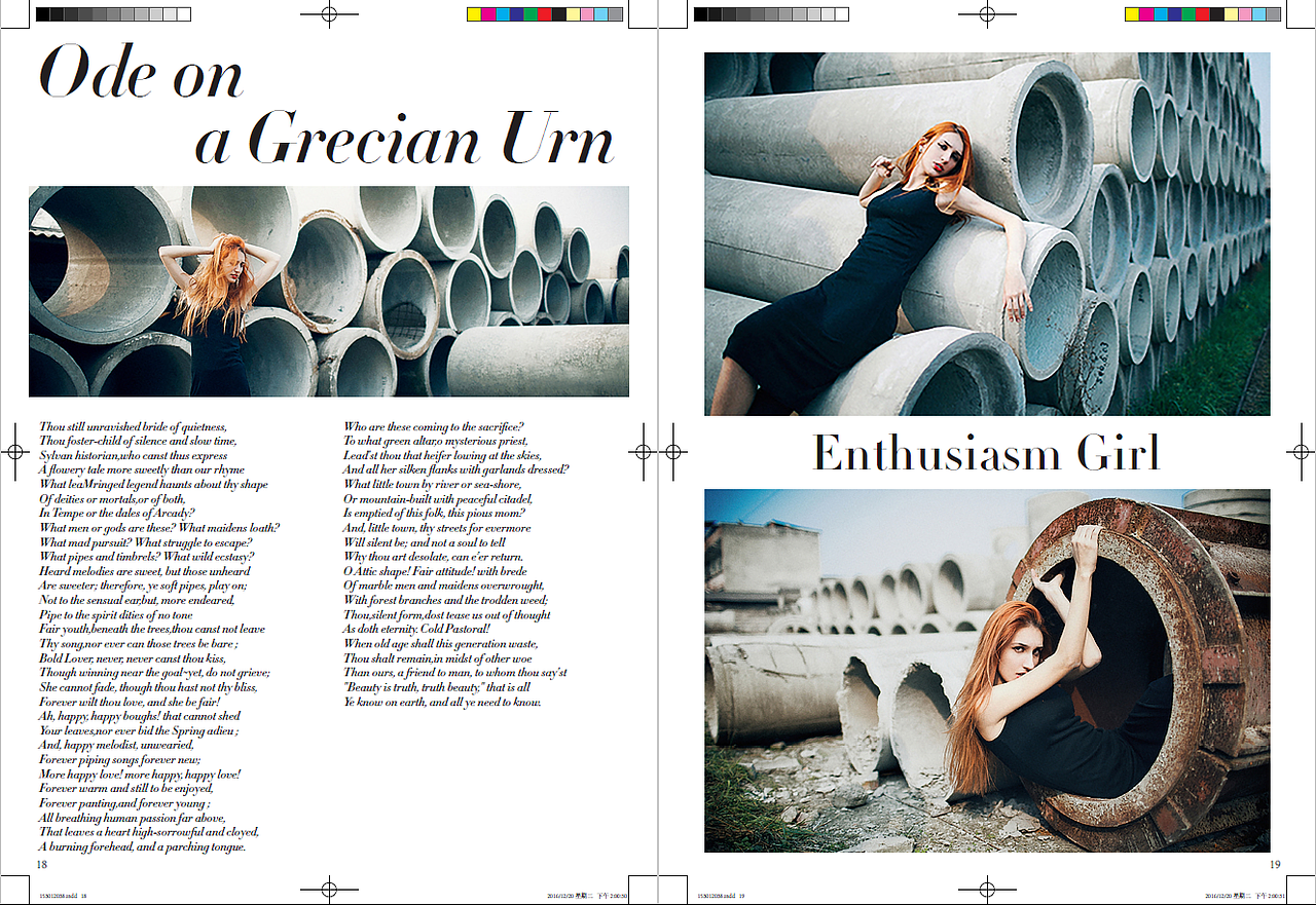 欧美摄影杂志设计