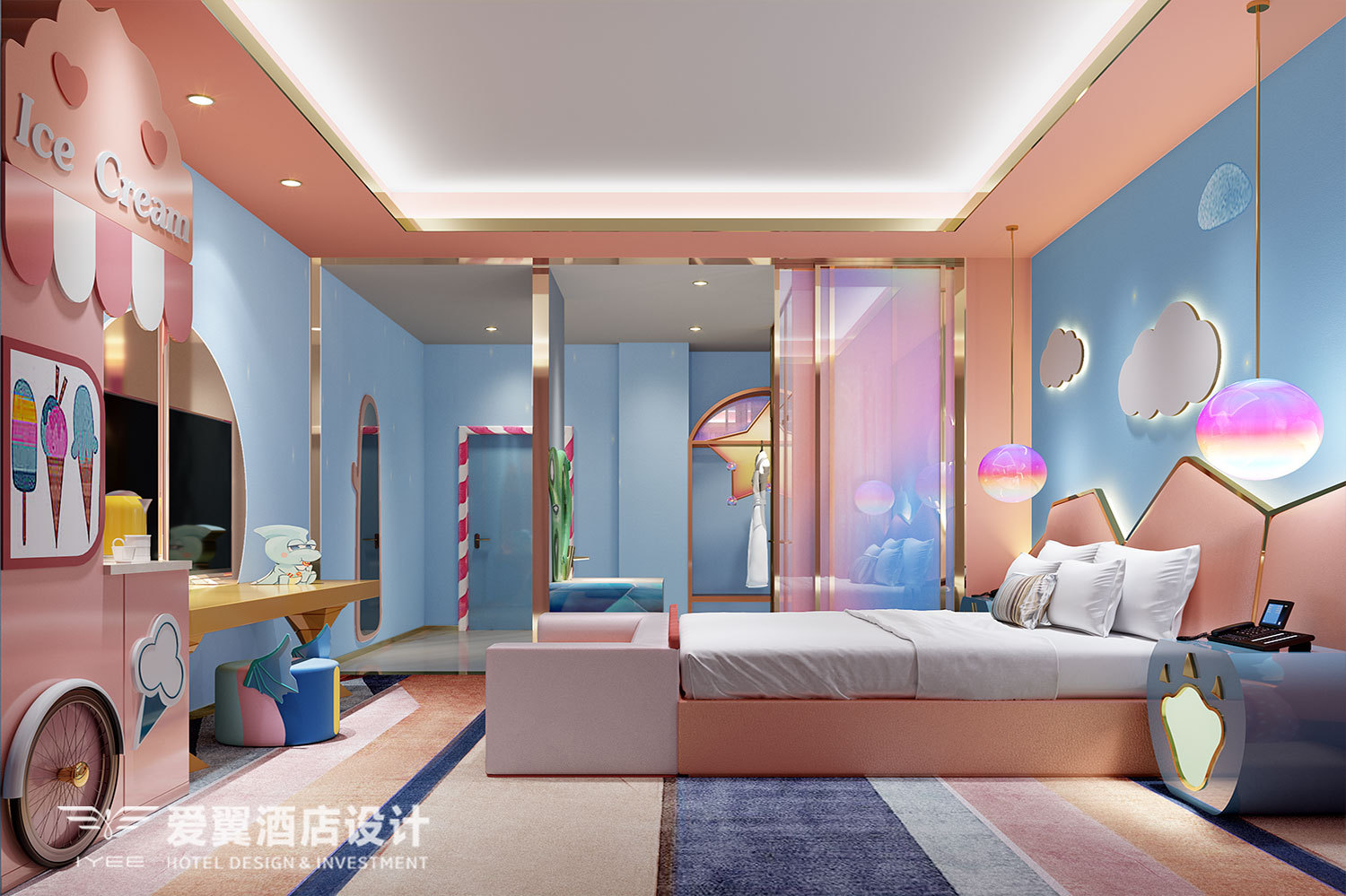 爱翼亲子酒店设计案例分享-青岛红树林魔法主题酒店|空间|室内设计|爱翼酒店设计 - 原创作品 - 站酷 (ZCOOL)