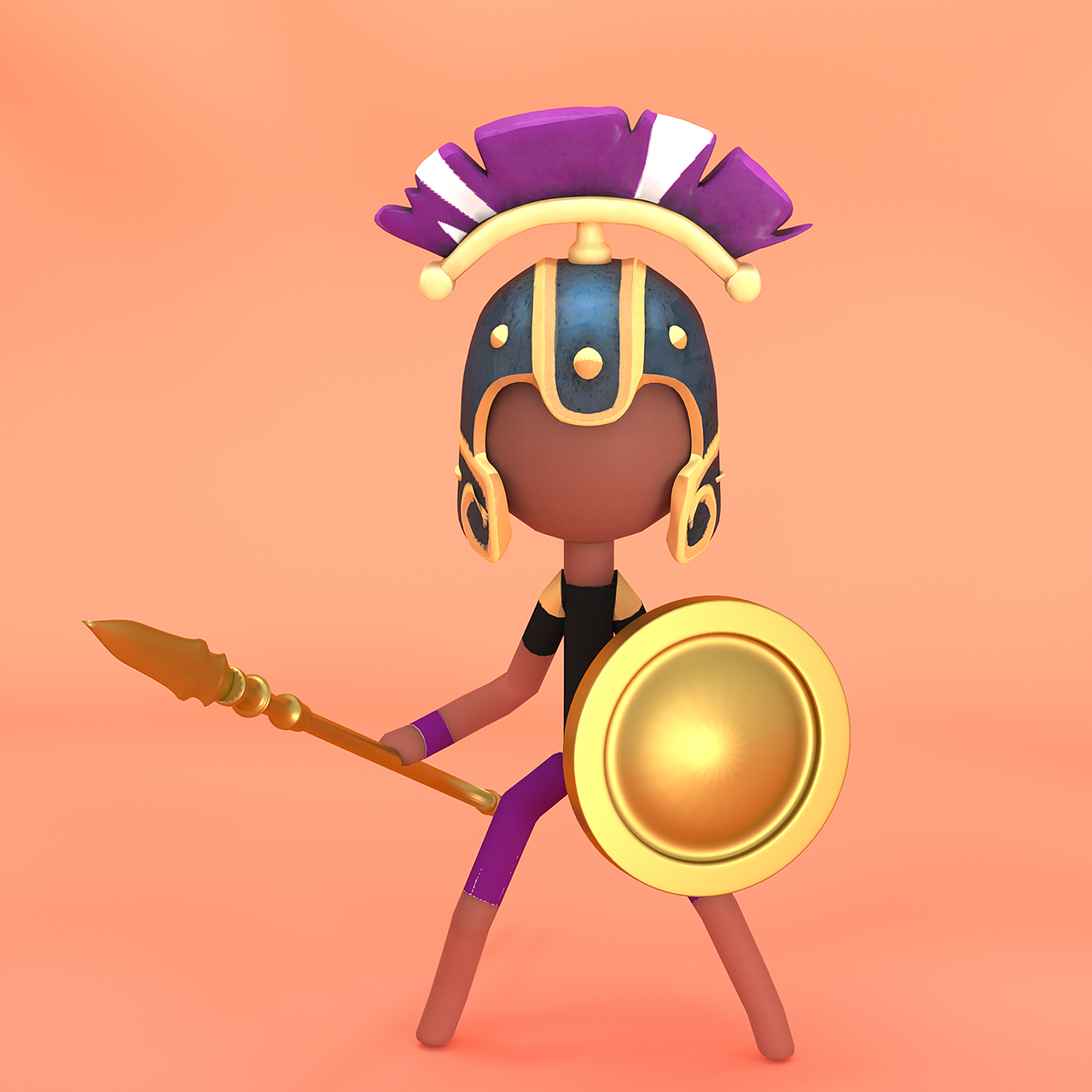 Cinema 4D 卡通火柴人角色建模渲染（图ZMjE1MTMwODc2） - 人物/生物 - 站酷设计师文道洛月月原创素材 - 站酷ZCOOL