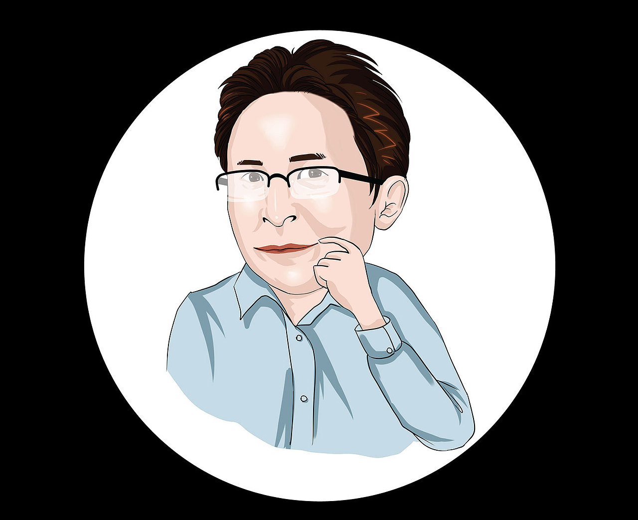 企业家头像（图ZNDQ1Nzc5NjA=） - 商业插画 - 站酷设计师猫阿菡原创素材 - 站酷ZCOOL