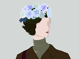 当代女性杂志插图