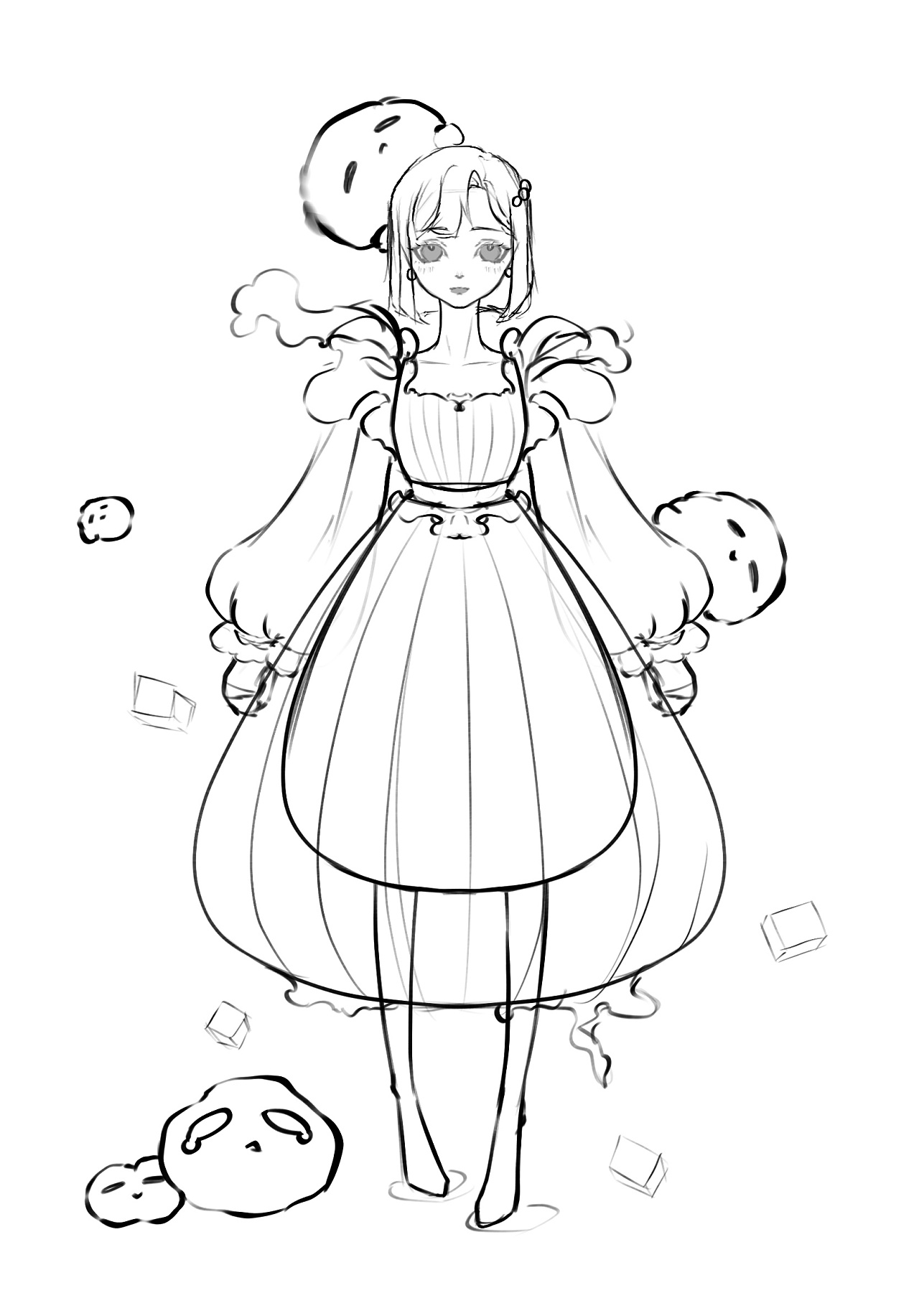 百香果籽(拟人立绘设计