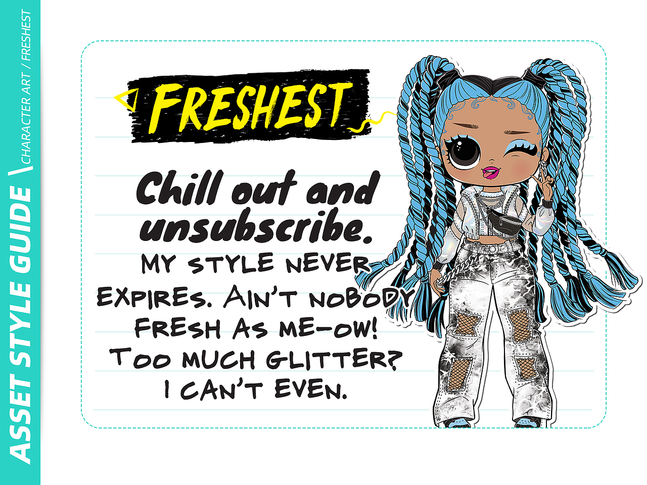 TWEENS ASSET STYLE GUIDE