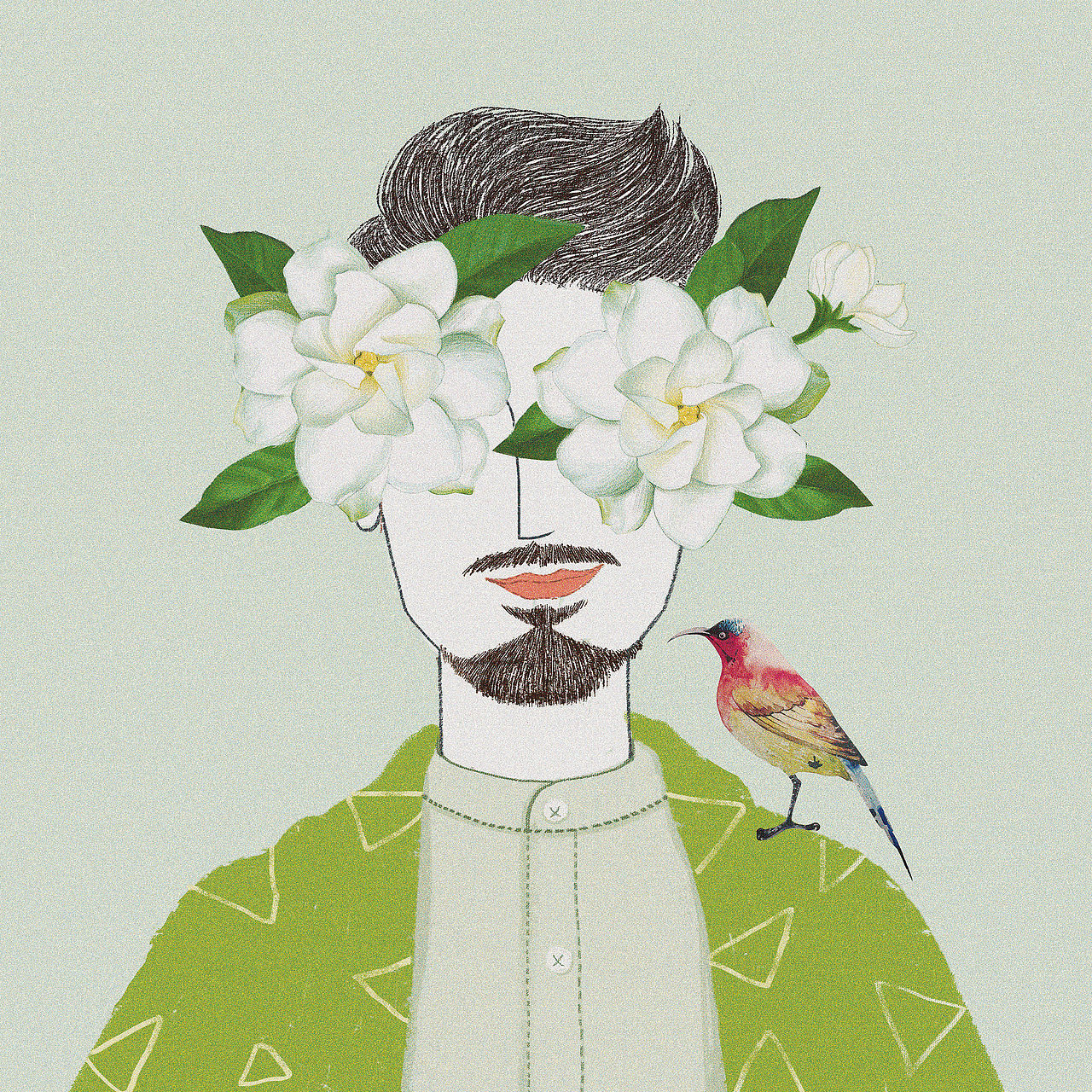 花茶瓶贴设计（图ZNjA4MTE2Njg=） - 商业插画 - 站酷设计师苏拉米娅原创素材 - 站酷ZCOOL