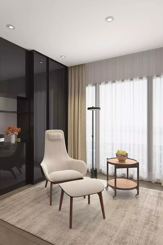 主卧内的休闲区域