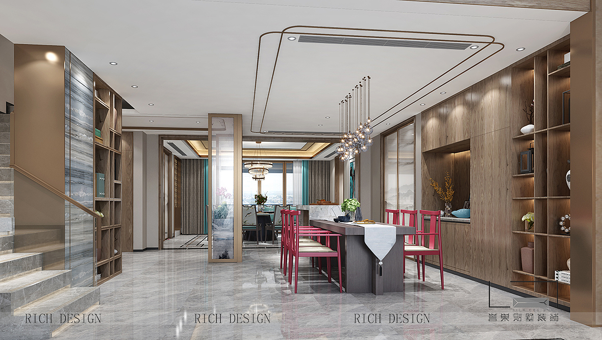 拾乐府新中式装修装饰,深圳装修公司