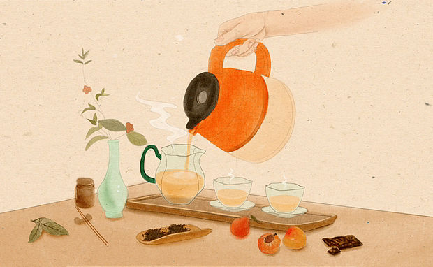 冬日里的一壶热茶（个人主页-ZNjM1NjE2ODA=） - 创作习作 - 站酷设计师荔枝布歪原创素材 - 站酷ZCOOL