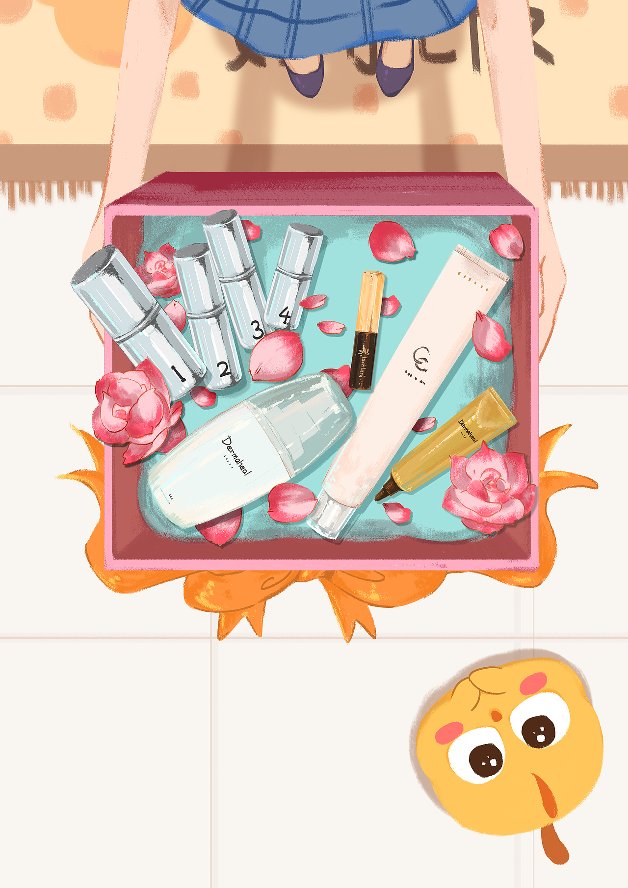 好肌友-小肌IP设计（图ZMTA3MzMzMDk2） - 概念设定 - 站酷设计师西瓜熊Bear原创素材 - 站酷ZCOOL