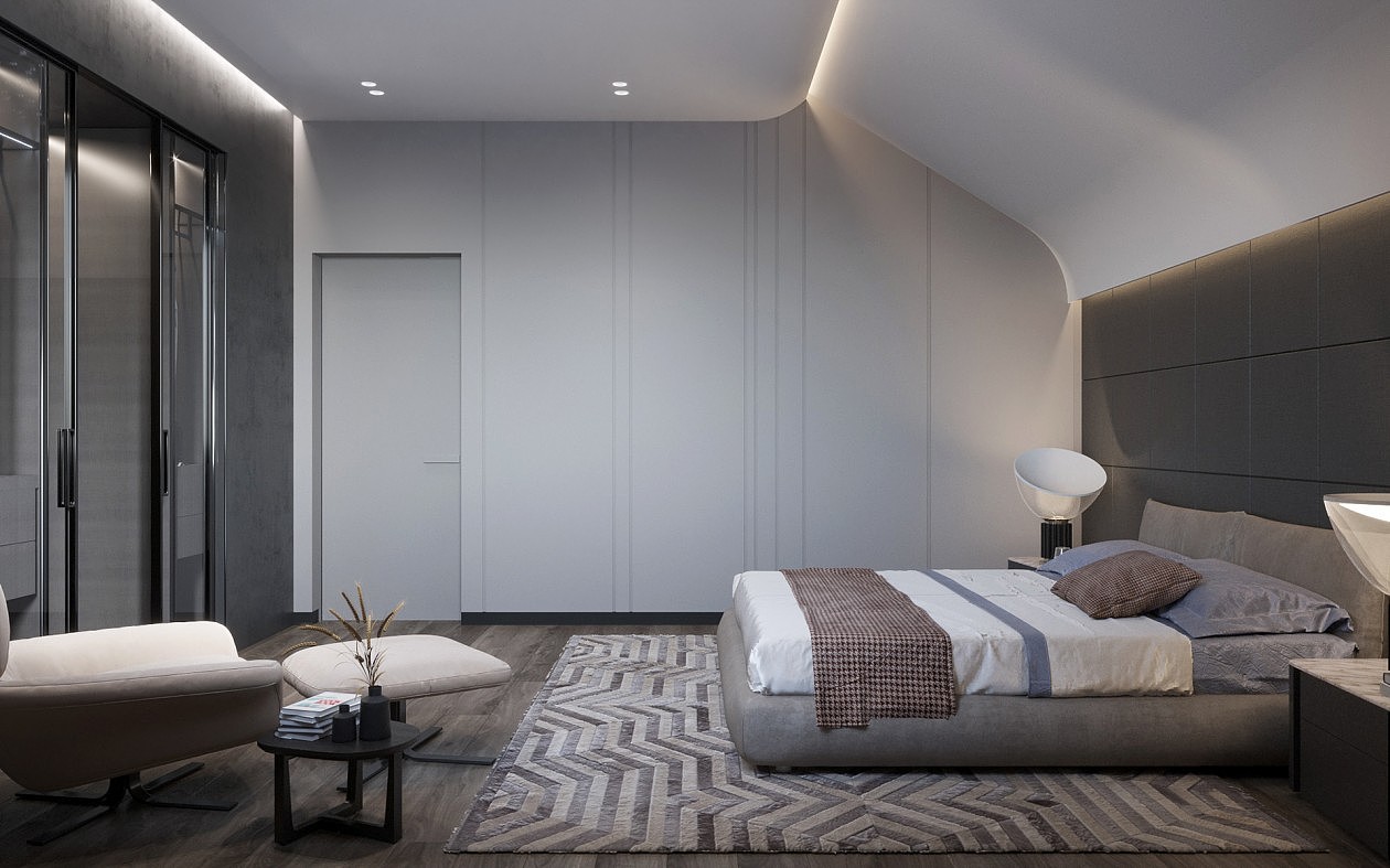 乌克兰简约风空间设计 品味质感生活