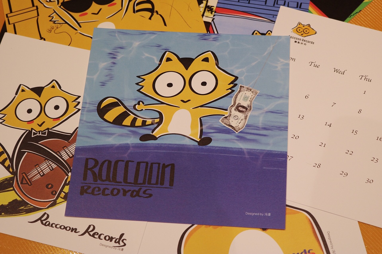 浣熊唱片品牌视觉|平面|品牌|redesign2017 - 原创作品 - 站酷 (zcool