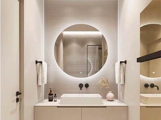 告诉济南华润紫云府的你卫生间面积不大也能装出奢华感