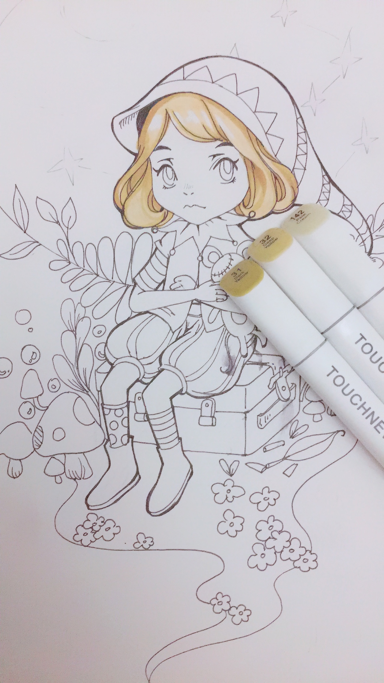 马克原创练习（图ZMTA1MDk1NjA4） - 新锐潮流插画 - 站酷设计师口口韩原创素材 - 站酷ZCOOL