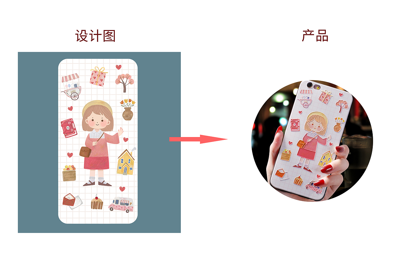 可爱女孩系列（图ZMTY5NjY0NzE2） - 商业插画 - 站酷设计师黄花和尚原创素材 - 站酷ZCOOL