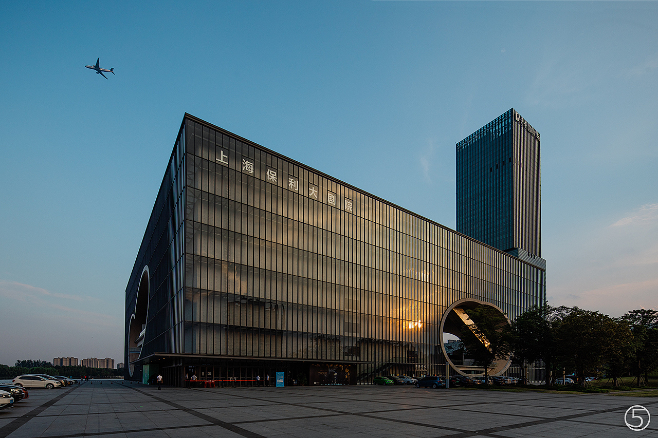 上海保利大剧院70五度摄影