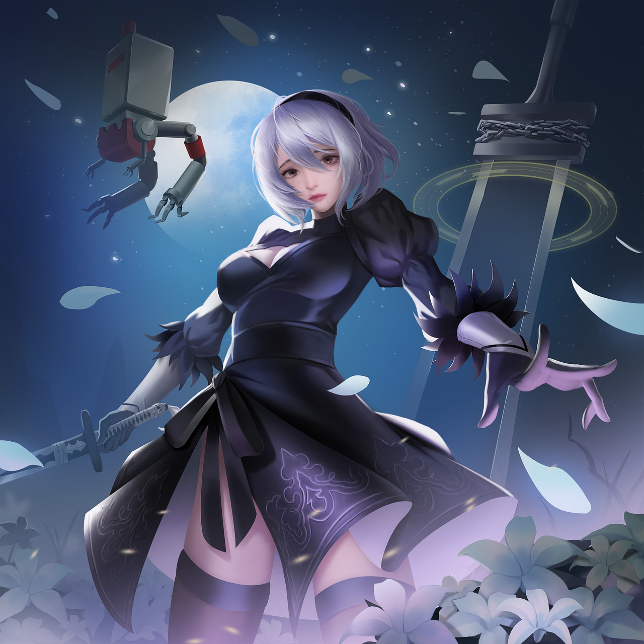 半身像同人（图ZMjY3Njc0MDgw） - 游戏原画 - 站酷设计师Cybin顽小童原创素材 - 站酷ZCOOL