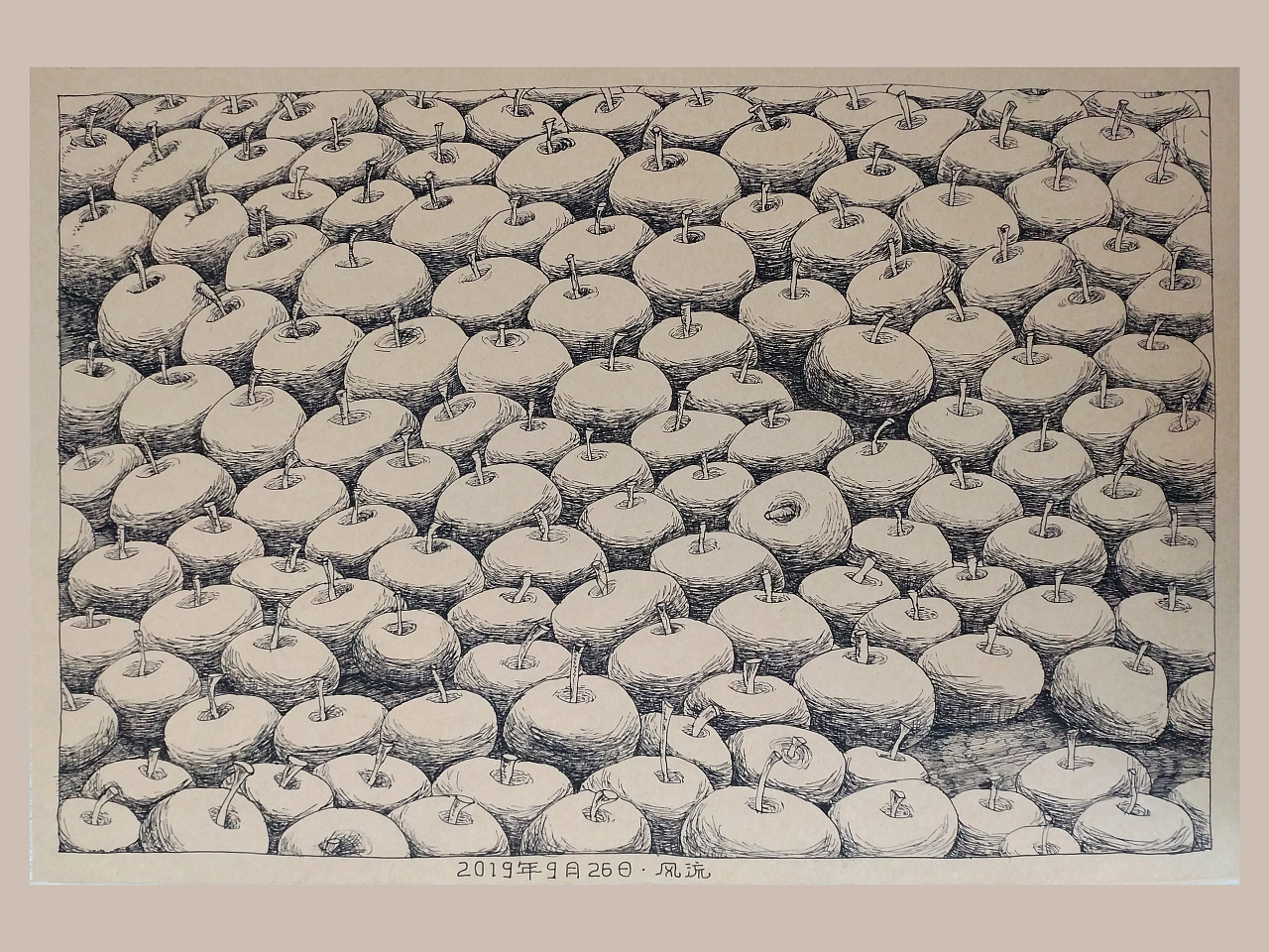 密集|纯艺术|绘画|风流 - 原创作品 - 站酷 (zcool)