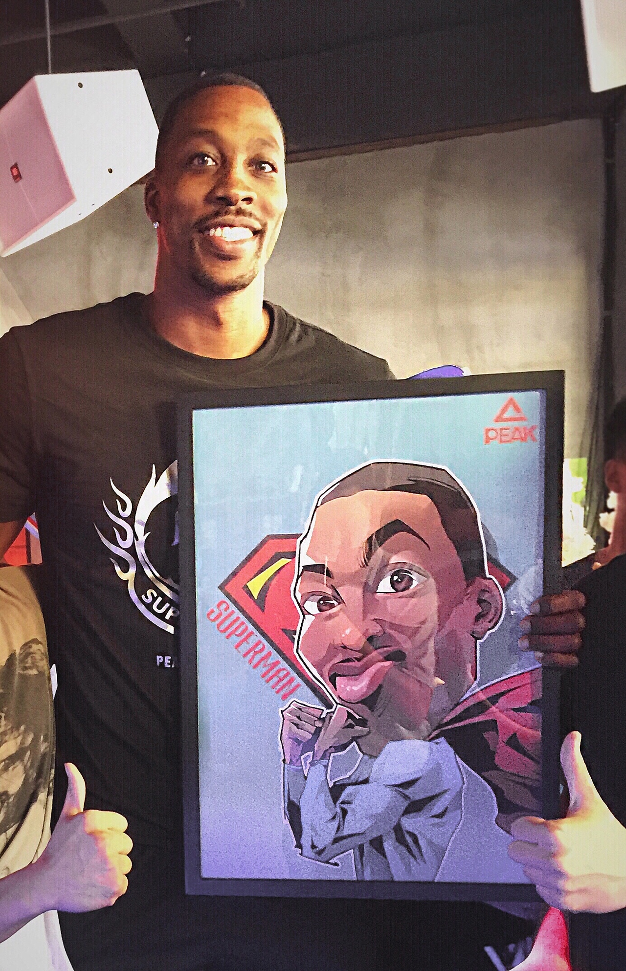 NBA球星魔兽霍华德中国行篮球插画，Q版卡通（图ZOTM1OTQ5MTI=） - 商业插画 - 站酷设计师AceBang原创素材 - 站酷ZCOOL