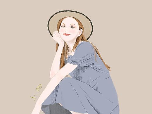 人物练习（个人主页-ZMzA2MTM0MjA=） - 创作习作 - 站酷设计师夏天的牧草原创素材 - 站酷ZCOOL