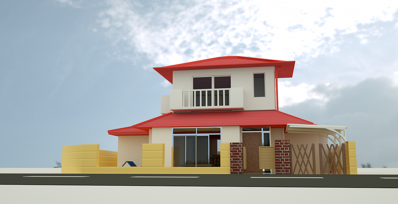 蜡笔小新家建模