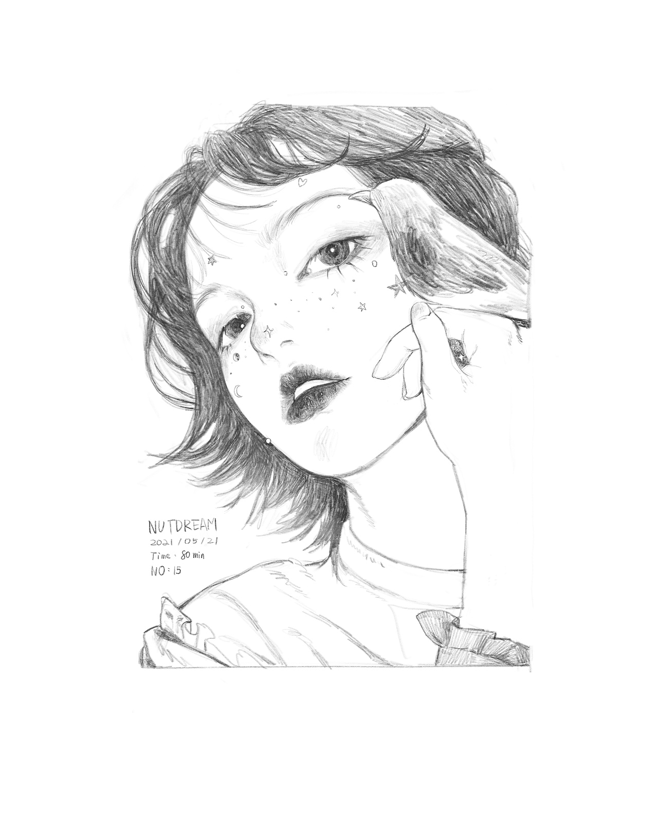 当厚涂选手开始画速写(一)（图ZMjU3NDYwNDI0） - 绘画 - 站酷设计师Nutdream原创素材 - 站酷ZCOOL
