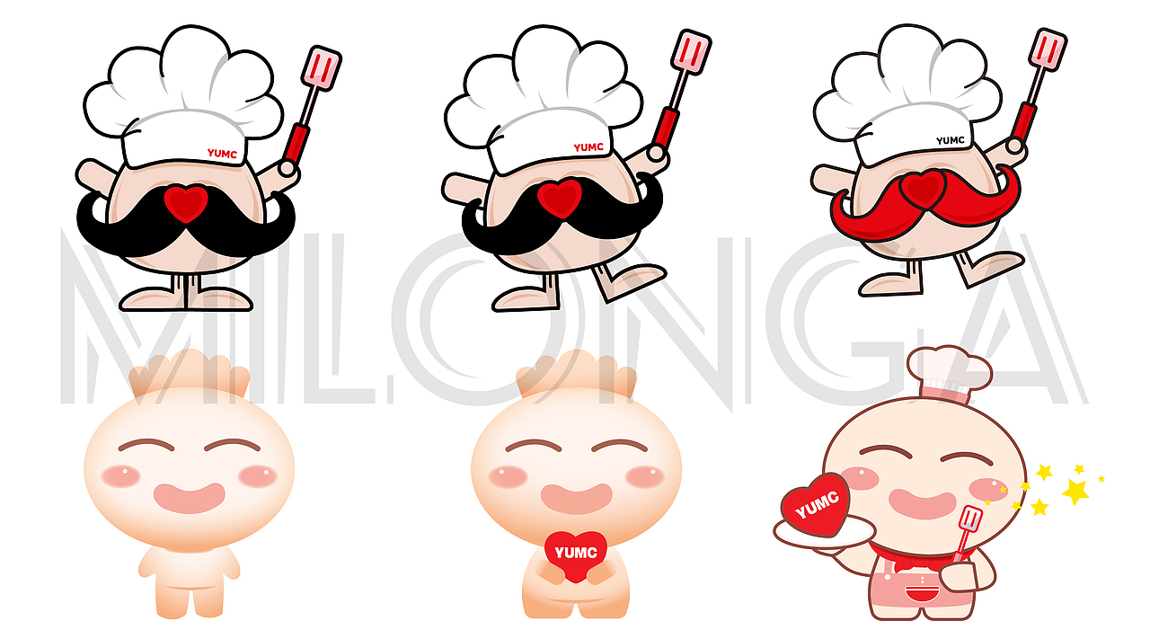 首次尝试的一些IP设计（图ZMjk4MTYxMTgw） - IP形象 - 站酷设计师勇敢小披风原创素材 - 站酷ZCOOL