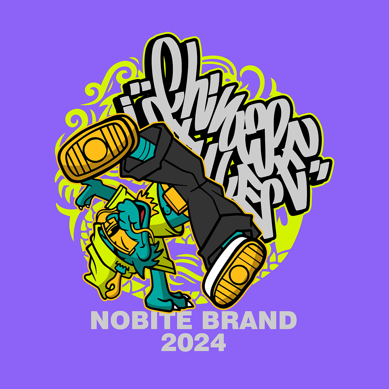 龙年即将来临,街头涂鸦龙年插画设计出炉