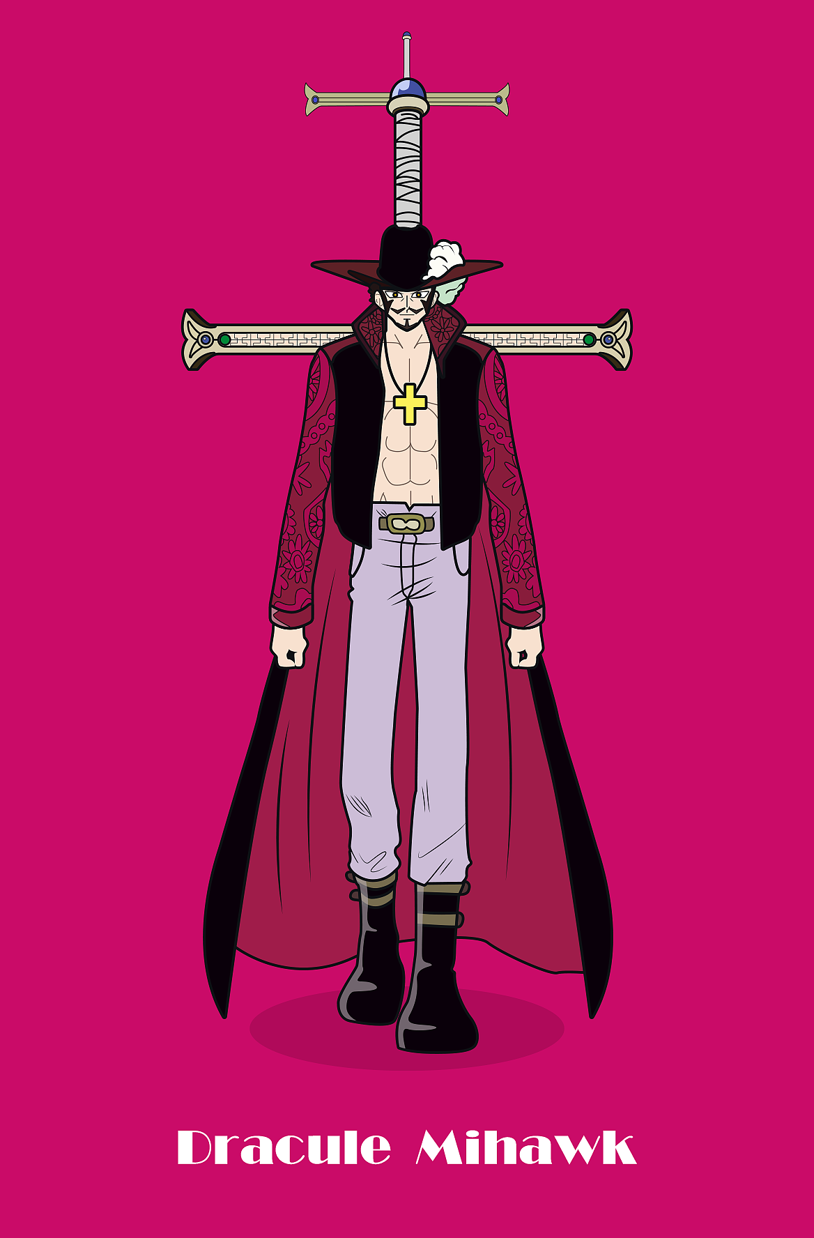 海贼王人物插画