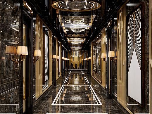 商K绅士3楼走廊