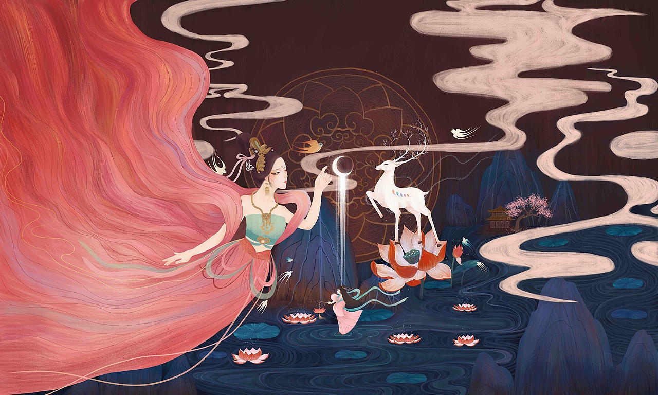 第一次尝试古风绘画（图ZMjM3NzYzOTQw） - 艺术插画 - 站酷设计师Taylor0720原创素材 - 站酷ZCOOL