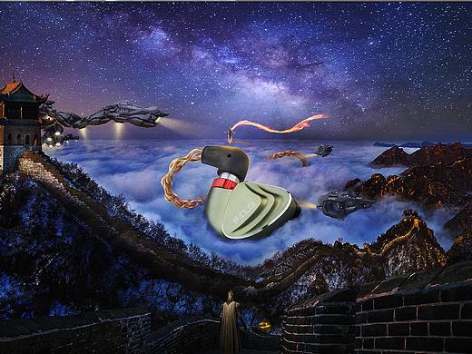 hifi耳机商品概念广告合集 