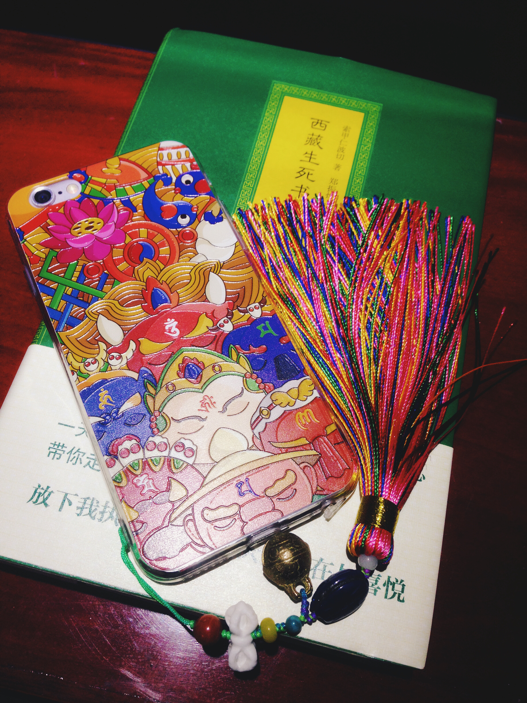 【六字箴言吉祥八宝】藏元素主题手机壳