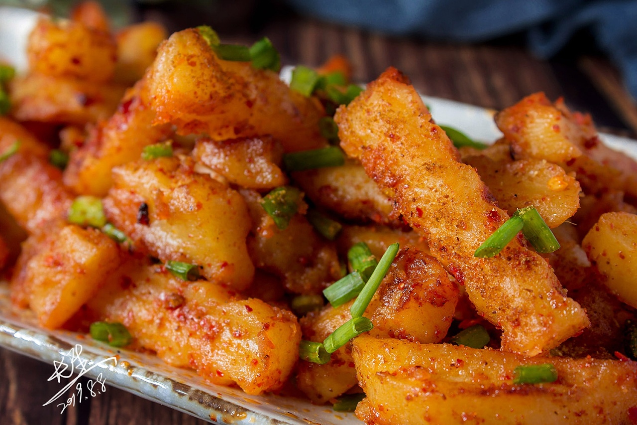 美食-土豆狼牙棒