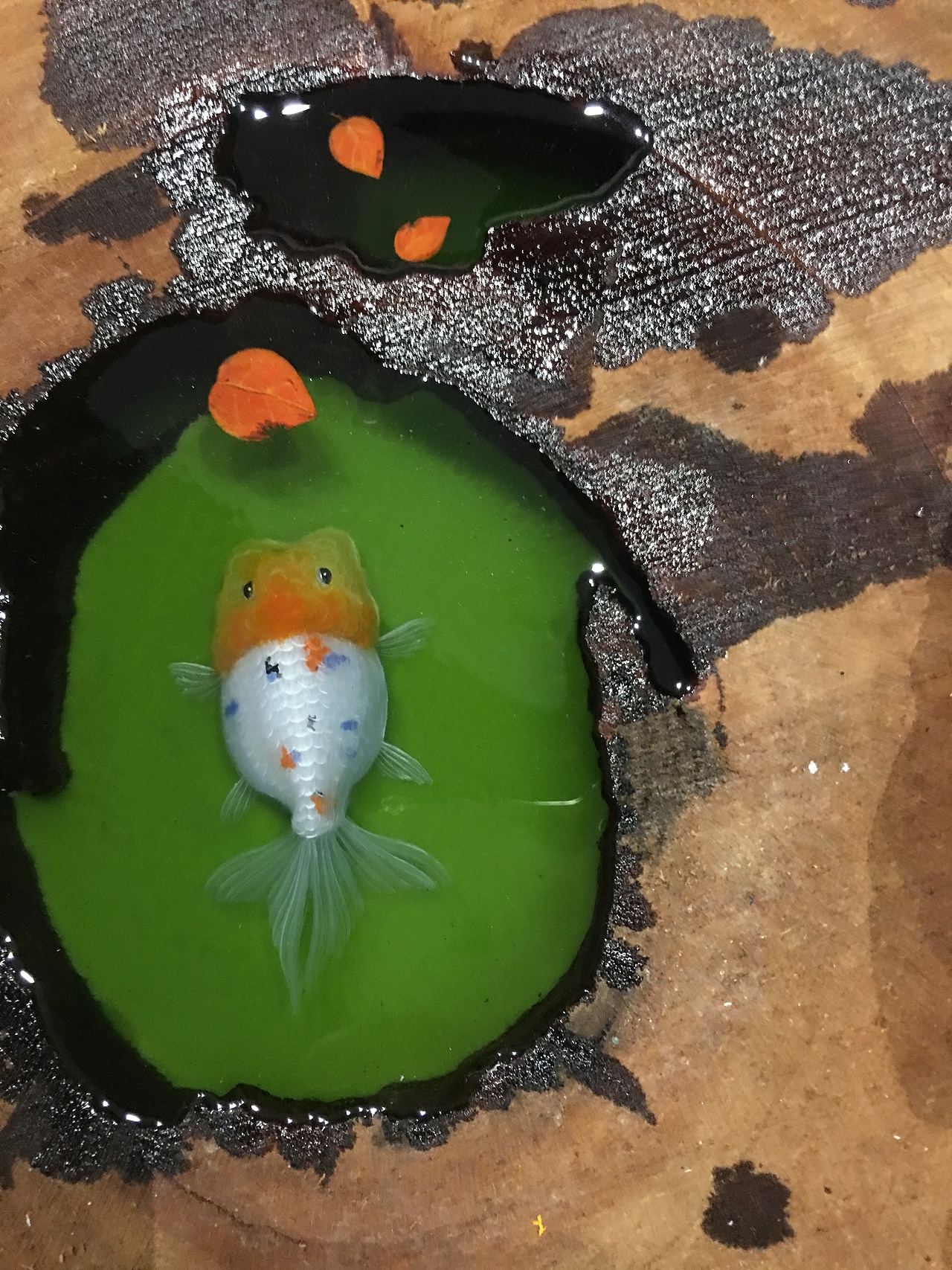 树脂画工艺品摆件(秋之兰)