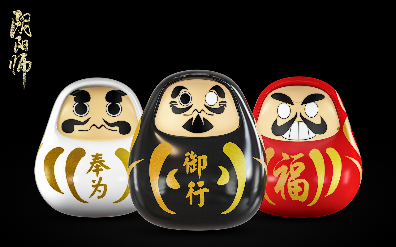 C4D阴阳师建模练习（图ZNjg4NjMxMDA=） - 动画/影视 - 站酷设计师khalil464594009原创素材 - 站酷ZCOOL