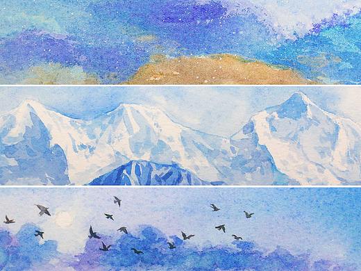 水彩插畫-練習（個人主頁-ZNDAzMzY3NjQ=） - 創(chuàng)作習作 - 站酷設(shè)計師CICIINK原創(chuàng)素材 - 站酷ZCOOL