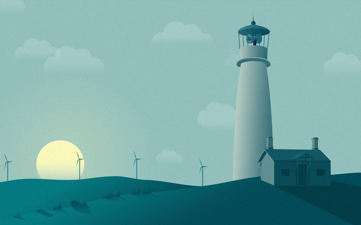 几张ui练手插画