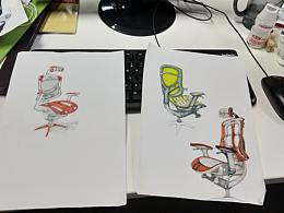 电竞椅设计/人体工学椅设计