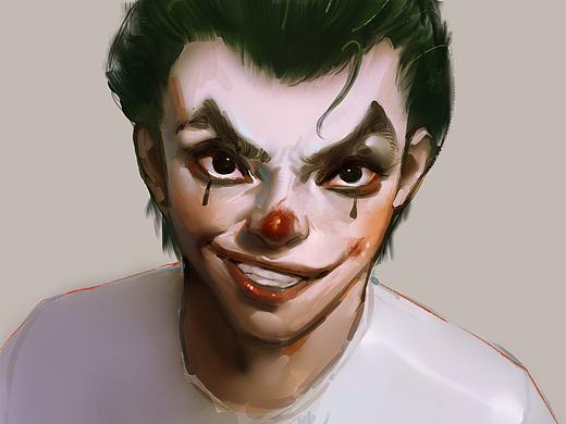 画了一个哥谭噩梦