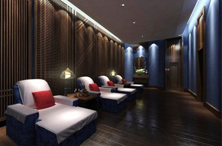 足疗店装修郑州足疗店设计案例效果图赏析