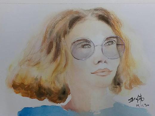 人物 水彩 寫生臨摹（個(gè)人主頁-ZNTM0MDAwNzI=） - 繪畫 - 站酷設(shè)計(jì)師三勝sansheng原創(chuàng)素材 - 站酷ZCOOL