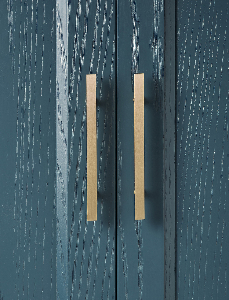 屿铜原创 I 轻奢方轩纯铜拉手