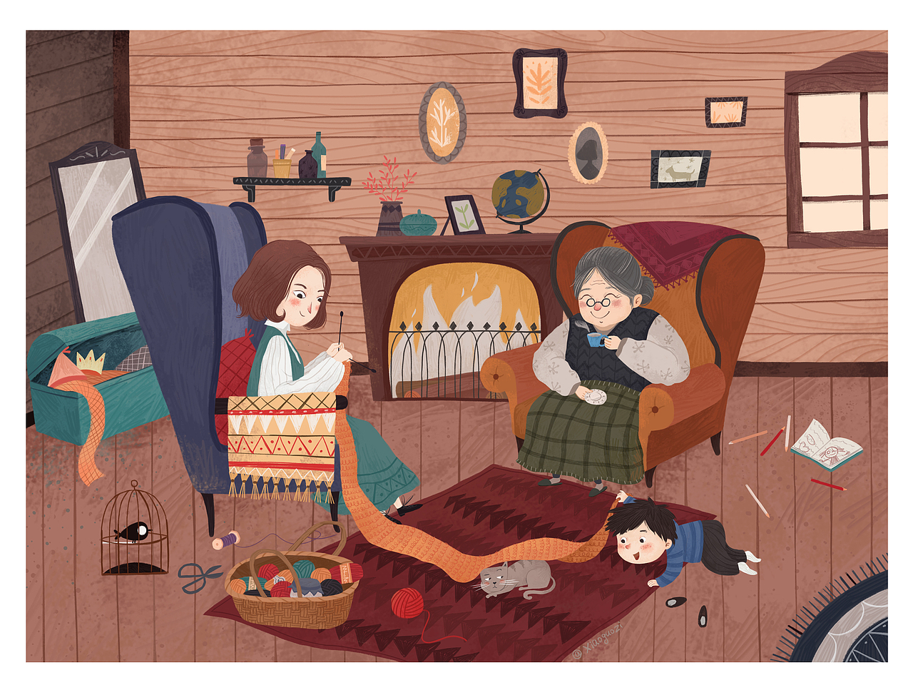 发一些平时的一些练习（图ZMjI2MzMyMjEy） - 儿童插画 - 站酷设计师米粒儿rrr原创素材 - 站酷ZCOOL