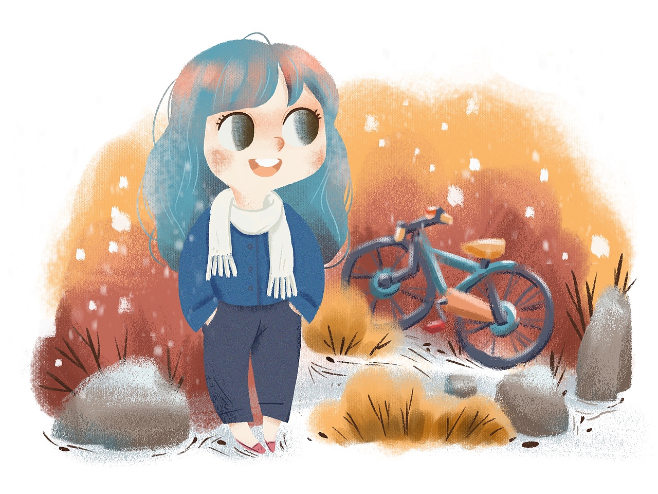 flankie的插畫(huà)練習(xí)（圖ZMjkxMzA0MDYw） - 兒童插畫(huà) - 站酷設(shè)計(jì)師Flankie原創(chuàng)素材 - 站酷ZCOOL