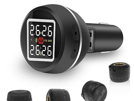 亚马逊主图 点烟式车载充电器